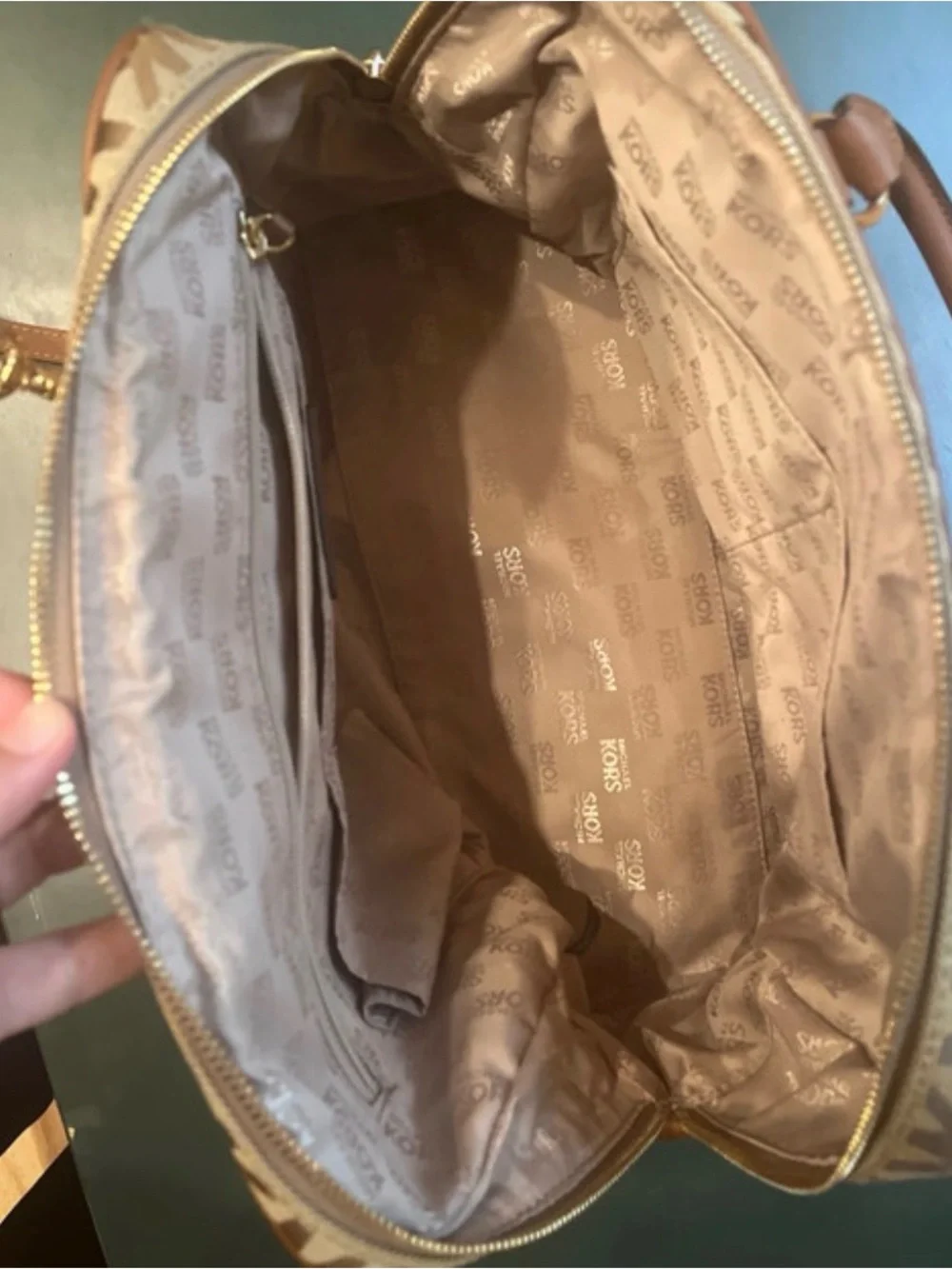 Michael Kors Brown Signature Bag